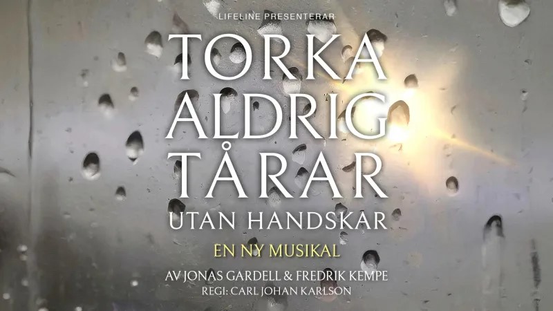 Torka aldrig t�rar utan handskar