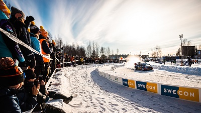Rallybussar till Rally Sweden - fr. Ume� och �rnsk�ldsvik